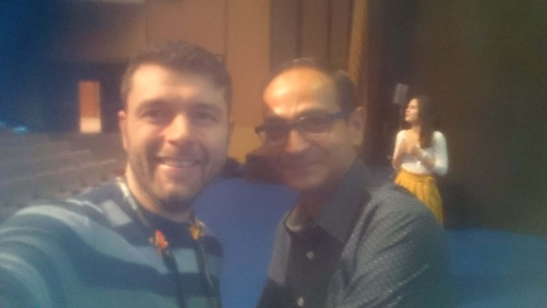 Dr.Sergejs Volvenkins with Avinash Kaushik